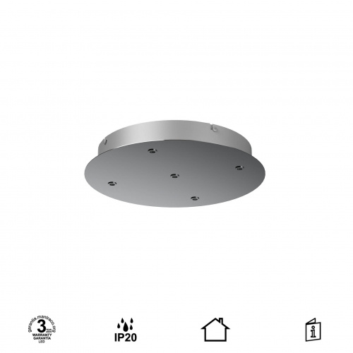 9363 Основание потолочное 5L MODULAR LIGHT FLORONES